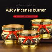 香炉家用室内铜合金供奉大号供佛插香佛具用品烧香上香焚香炉碗