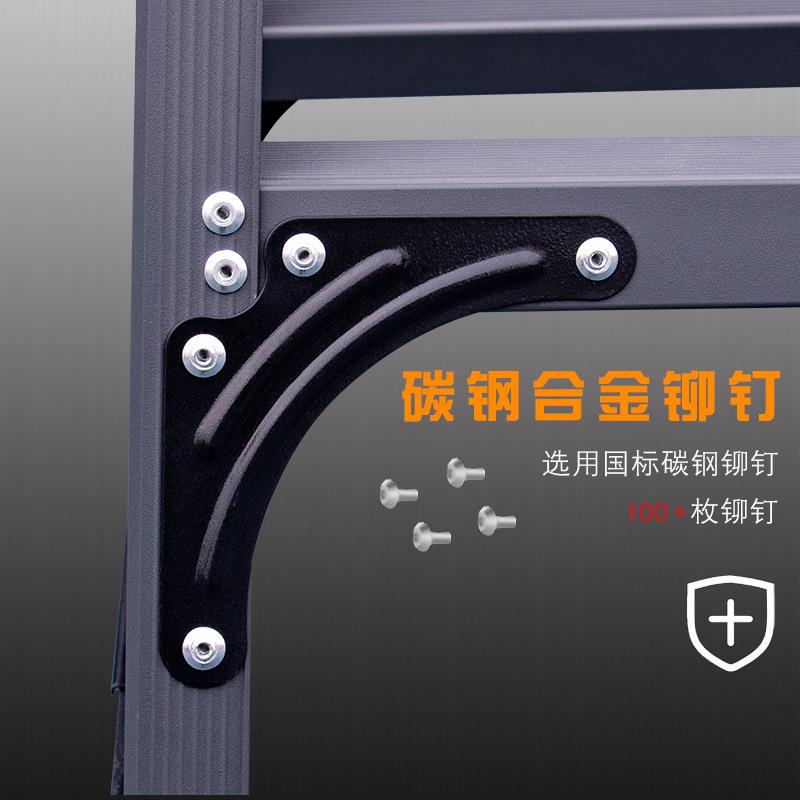 匠之诚人字梯家用梯子铝合金折叠梯加厚升降双侧工程梯便携合梯图片