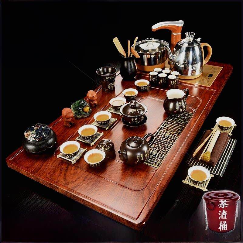 茶具茶台一整套高档全套家用智能套装茶盘全自动现代陶瓷新款小型