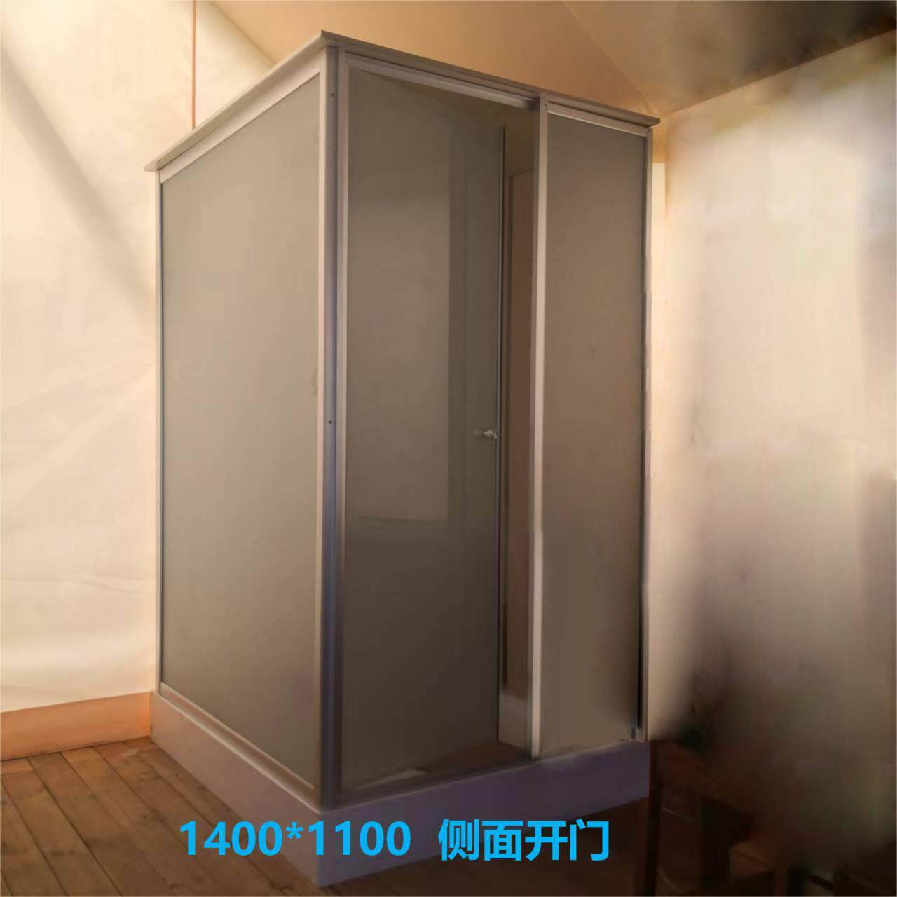 厂家平开门整体淋浴房带卫生间一体式洗澡房集成浴室沐浴间