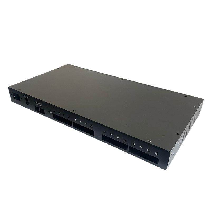 1U2U3U4U机箱壳体服务器机壳钣金工控外壳金属机顶盒壳子定制