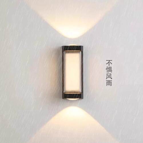 双头户外壁灯防水室外庭院灯外墙现代简约别墅门口灯过道灯阳台灯
