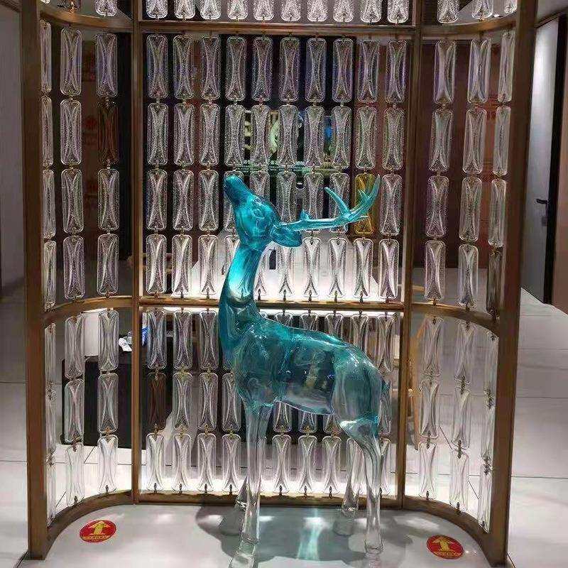 不锈钢水晶屏风 酒店餐厅 别墅客厅金属隔断 厂家