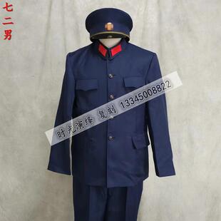 高档警馆展8新中国历代公共安全服装50/服58/72/史83/9式年代演出