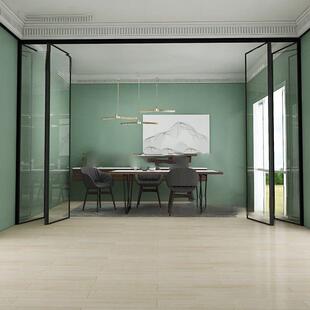 楼口隐形推开拉门梯窄边折叠门卫生折叠门铝AEQ间合金折叠门放式