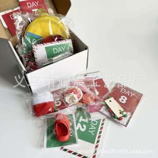2025新款跨境爆款12 & 24 Day Elf Kit 2024圣诞精灵娃娃厂家