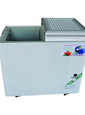 185升交直流两用冷柜太阳能风能冷柜12V/24V/36V船用冰柜
