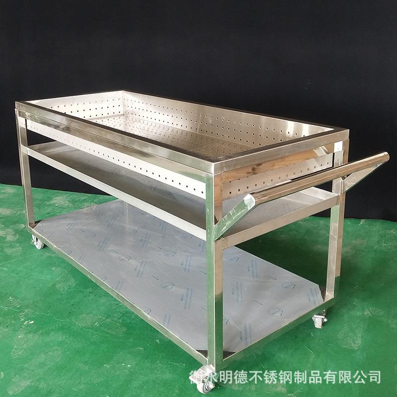 熟食分拣台熟食晾肉车漏网漏水漏盘篮子卤菜车沥水卤肉分拣台