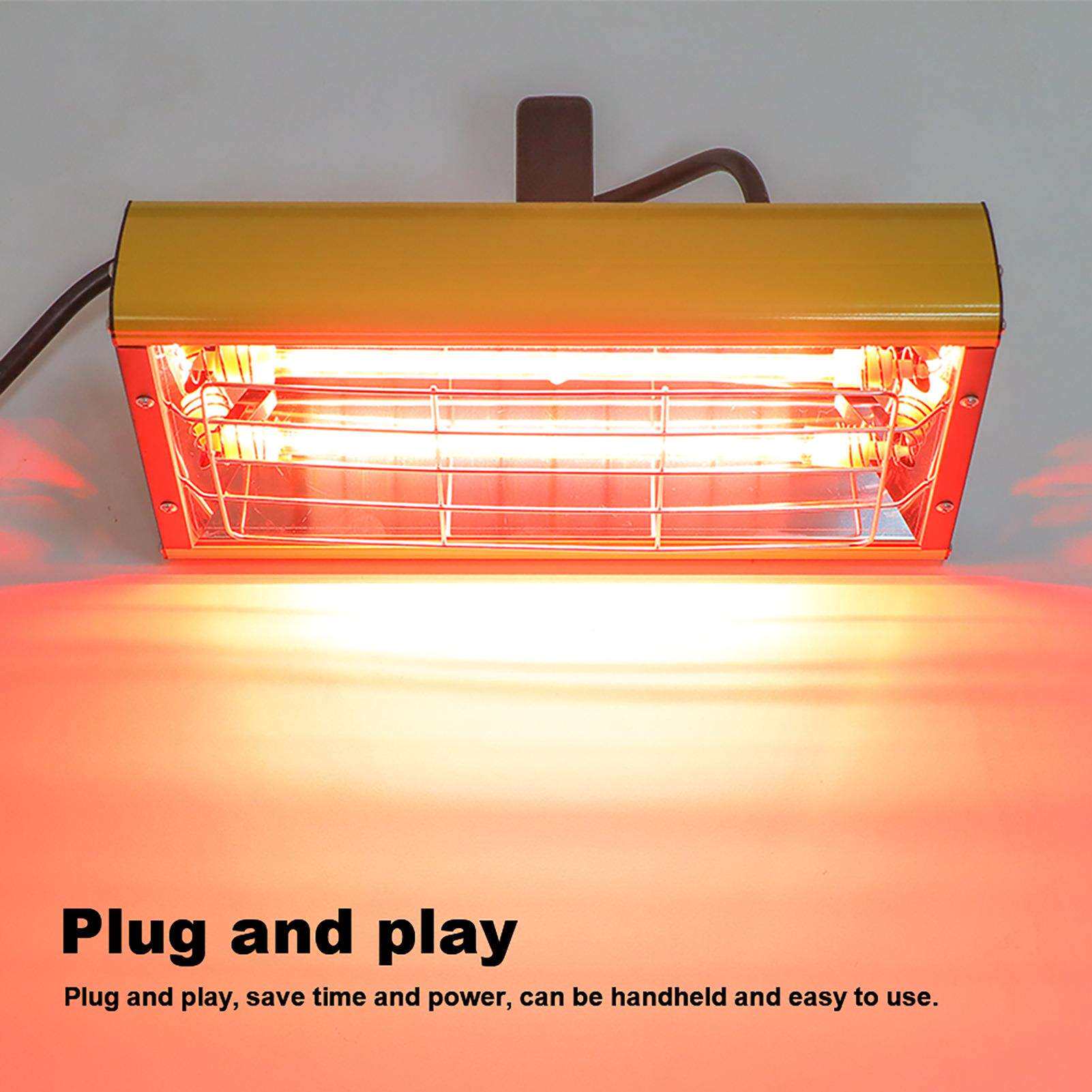 DATOUBOSS infrared paint curing lamp 2000W 可移动红外烤漆灯