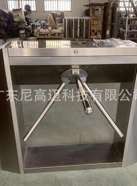 尼高迈人通道滚闸摆闸人脸识行闸系机别刷卡门禁统码197头通道三