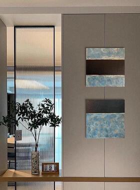 现关简约风轻客厅TMK415餐边柜装饰画奢高级感代餐厅玄柜背景墙组