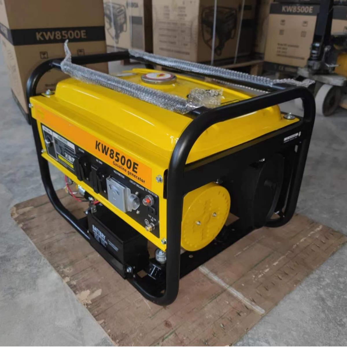 出口汽油发电机2kw3kw7HP应急发电户外施工露营摆摊发动机