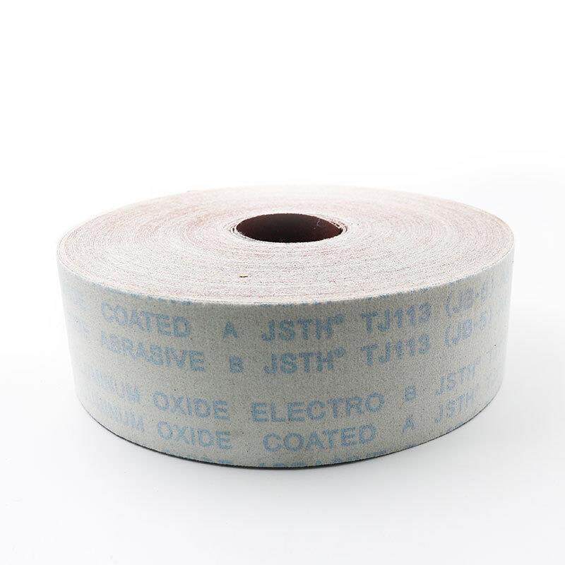 厂家PCB线路板打磨砂布卷JB-5背绒砂带100MM植绒砂布卷120-1000#