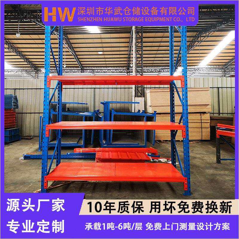 横梁式托盘仓储重型货架 库房承重1-3吨工业大型高位加厚多层货架