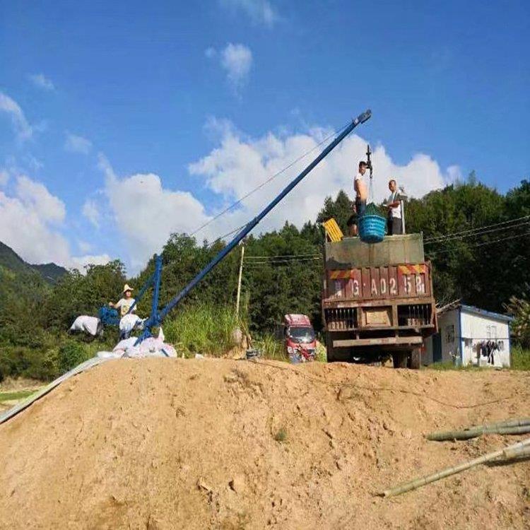 码头小型起重机 建筑工地楼房外装修 仓库车间港口装卸吊运机