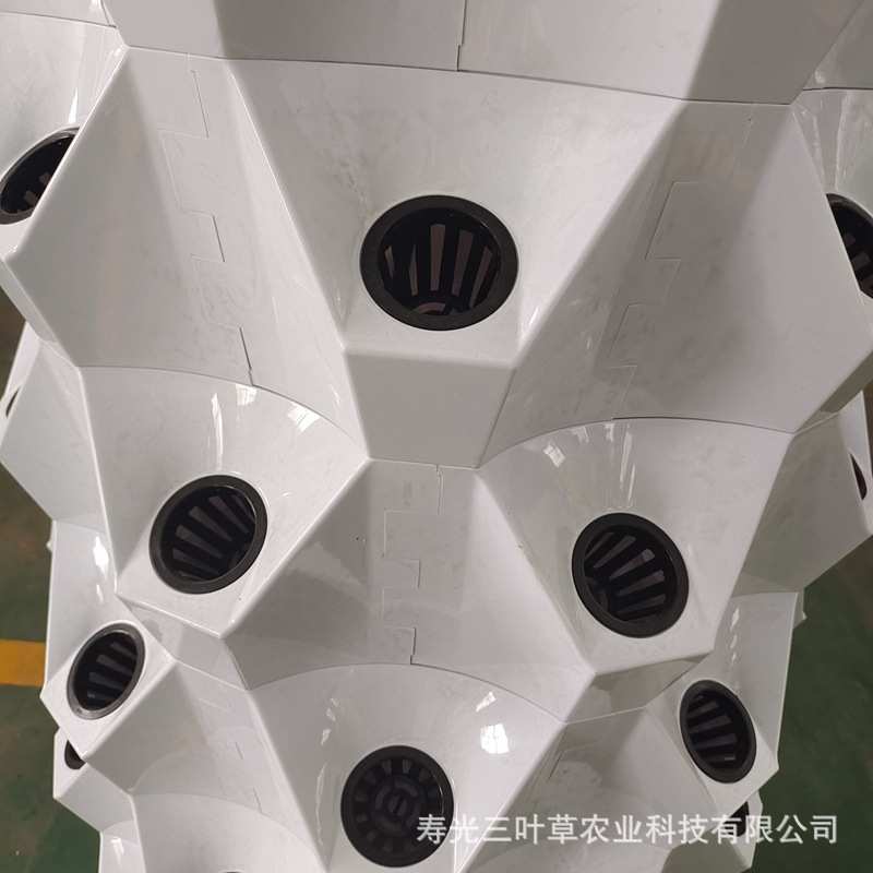 种菜多层水培 种菜设备机机菠萝立柱 立式塔智能大棚无土栽培种植