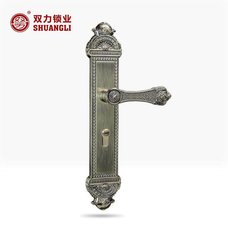 别墅大门锁大号复古别墅对开门锁