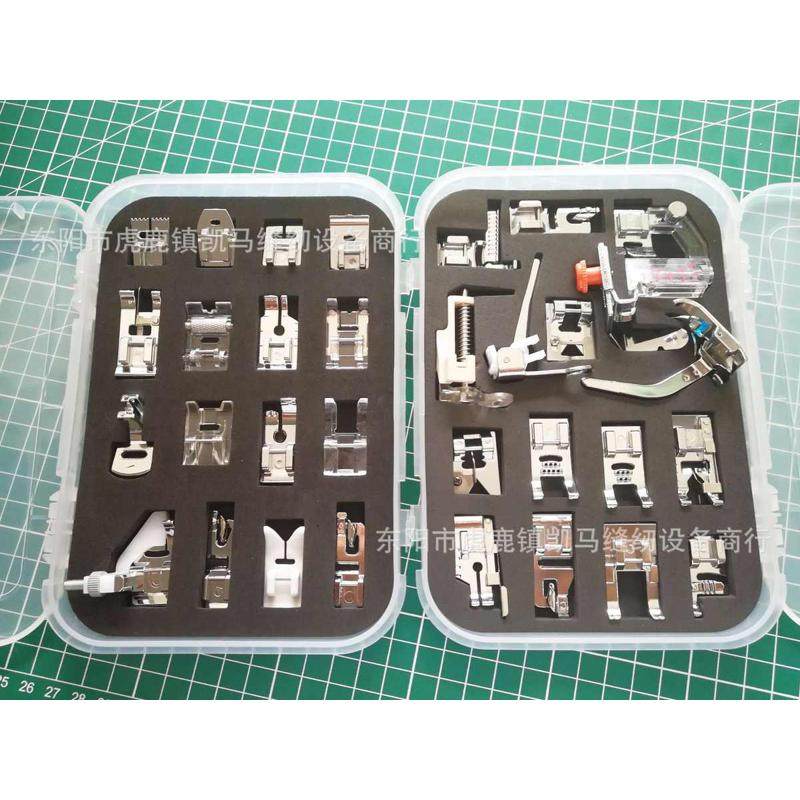 家用多功能缝纫机配件压脚套装 32件压脚套装高档包装/英文32件套