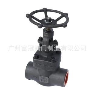 J11H 800LB高压高温锻钢截止阀A105手动内螺纹丝扣截止阀NPT