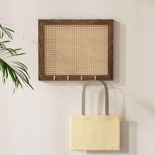 盒中古风实木体电F99ST65H箱遮挡墙上装饰画盖弱板电表箱画多媒网