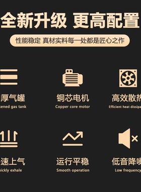 K上海捷豹空压机工业级大率XVG打气泵87.5W30V空气压缩机220V功气