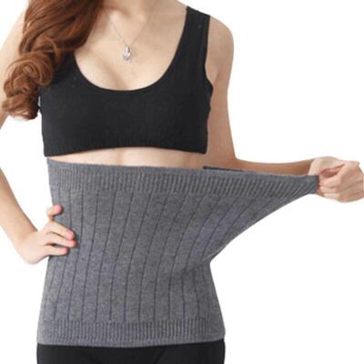 Cashmere Waist Belts for Fitness Warmer Wool Waist Support C