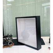 5ZV7批发中空画框手工作品纪念DIY摆台挂墙立体展示相框支持定 做
