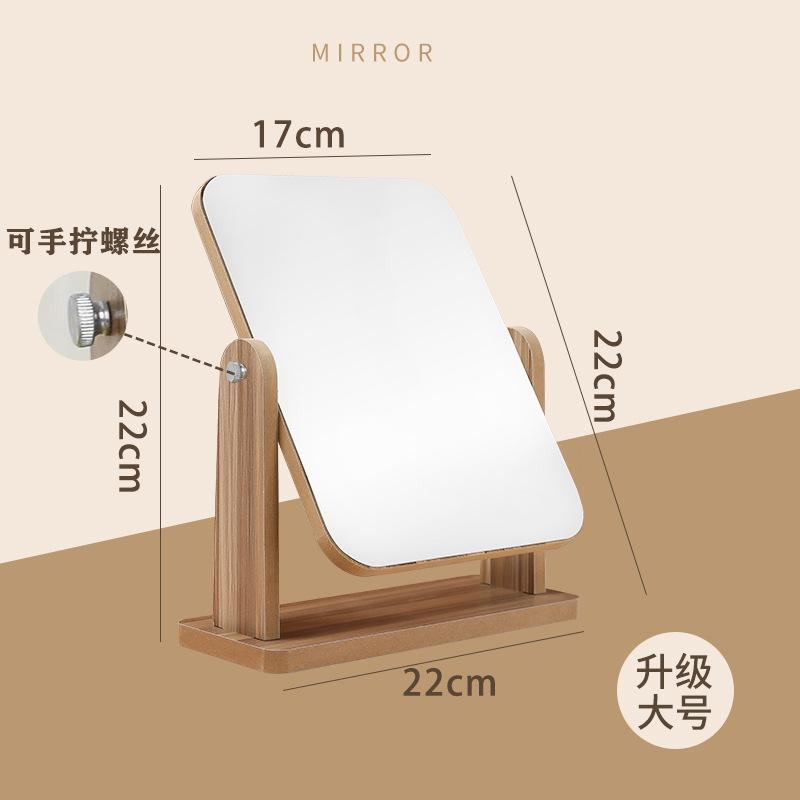 手持小镜子放大化妆镜ins风轻高级感复古双面折叠随身补妆去黑头