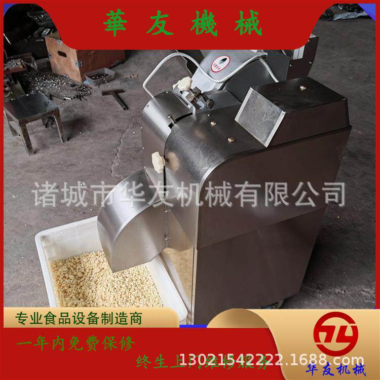 不锈钢果蔬切丁机高速冬瓜南瓜切丁机大产量火龙果切粒机