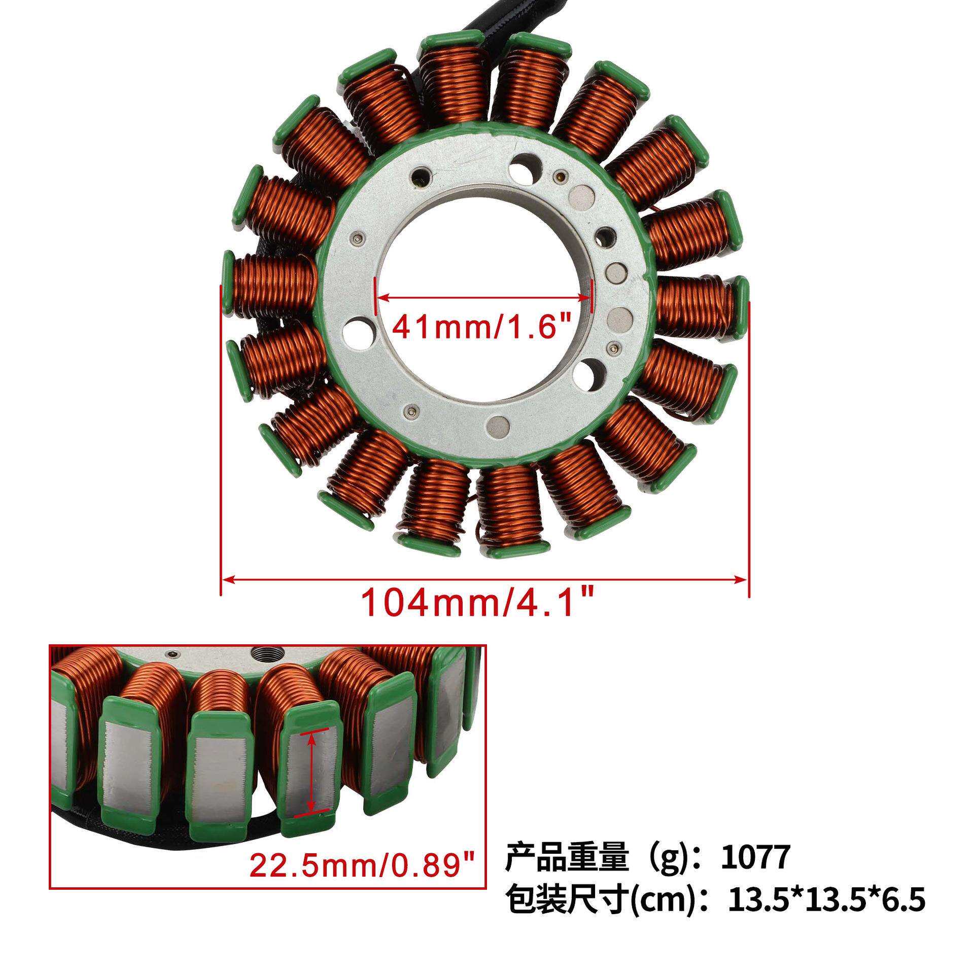 点火线圈定子适用Yamaha YZF R1 RN01 RN04 98-01 4XV-81410-01