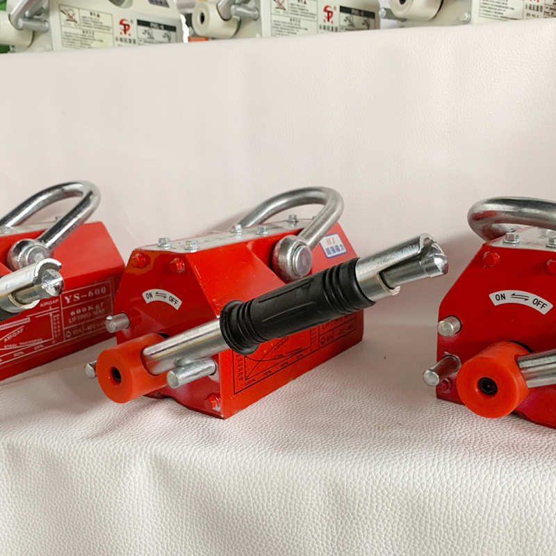 批发永磁起重器强力吸盘磁力吊具1t2T5T手动吸铁磁铁起重永磁吸盘