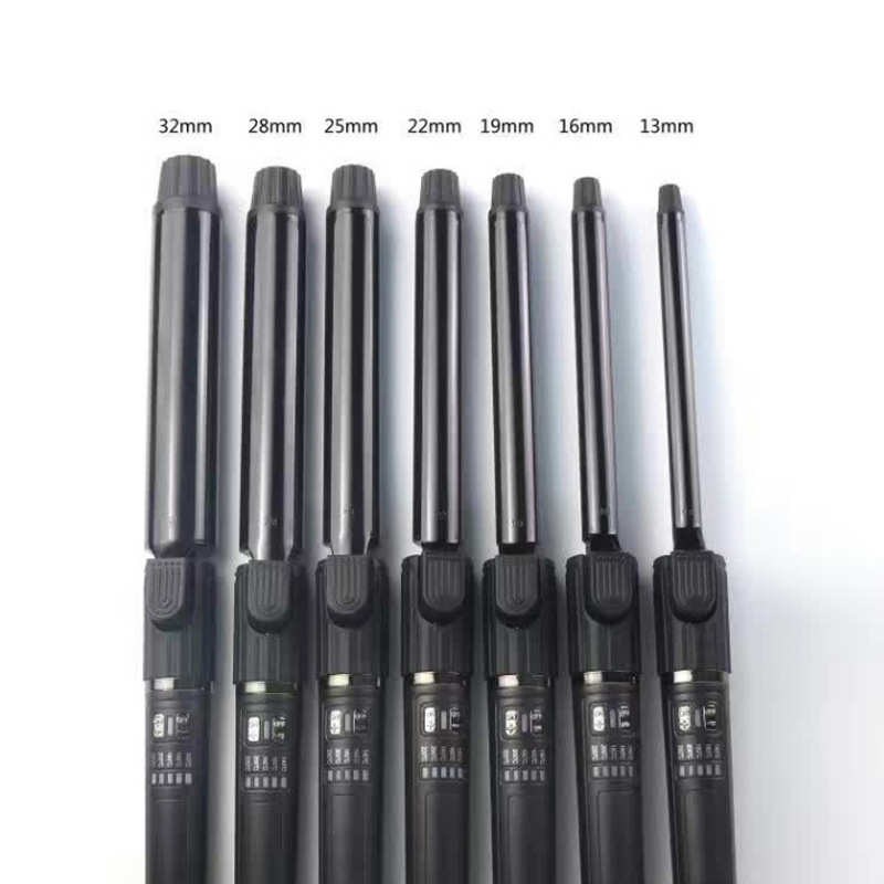 【批发询价】FBT旋转电卷发棒F9379 细9号32号卷发棒专业造型影楼