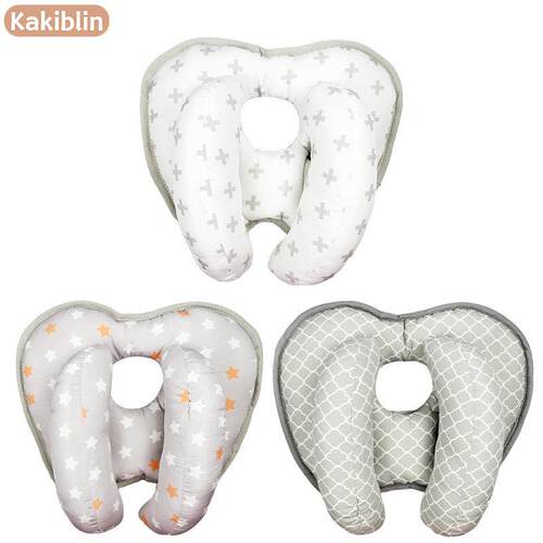 婴儿U型枕安全座椅汽车用护颈枕 儿童推车头部定型防侧歪保护枕头