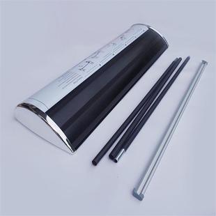 加强型塑钢宽屏80*200易拉宝架门型展架喷画写真制作广告展架批发