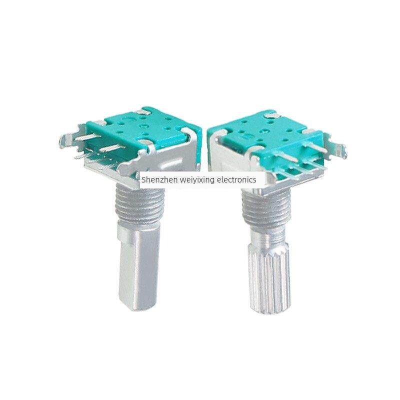 Ec11水平梅花手柄编码器与开关360度旋转增量脉冲数字电位器15mm
