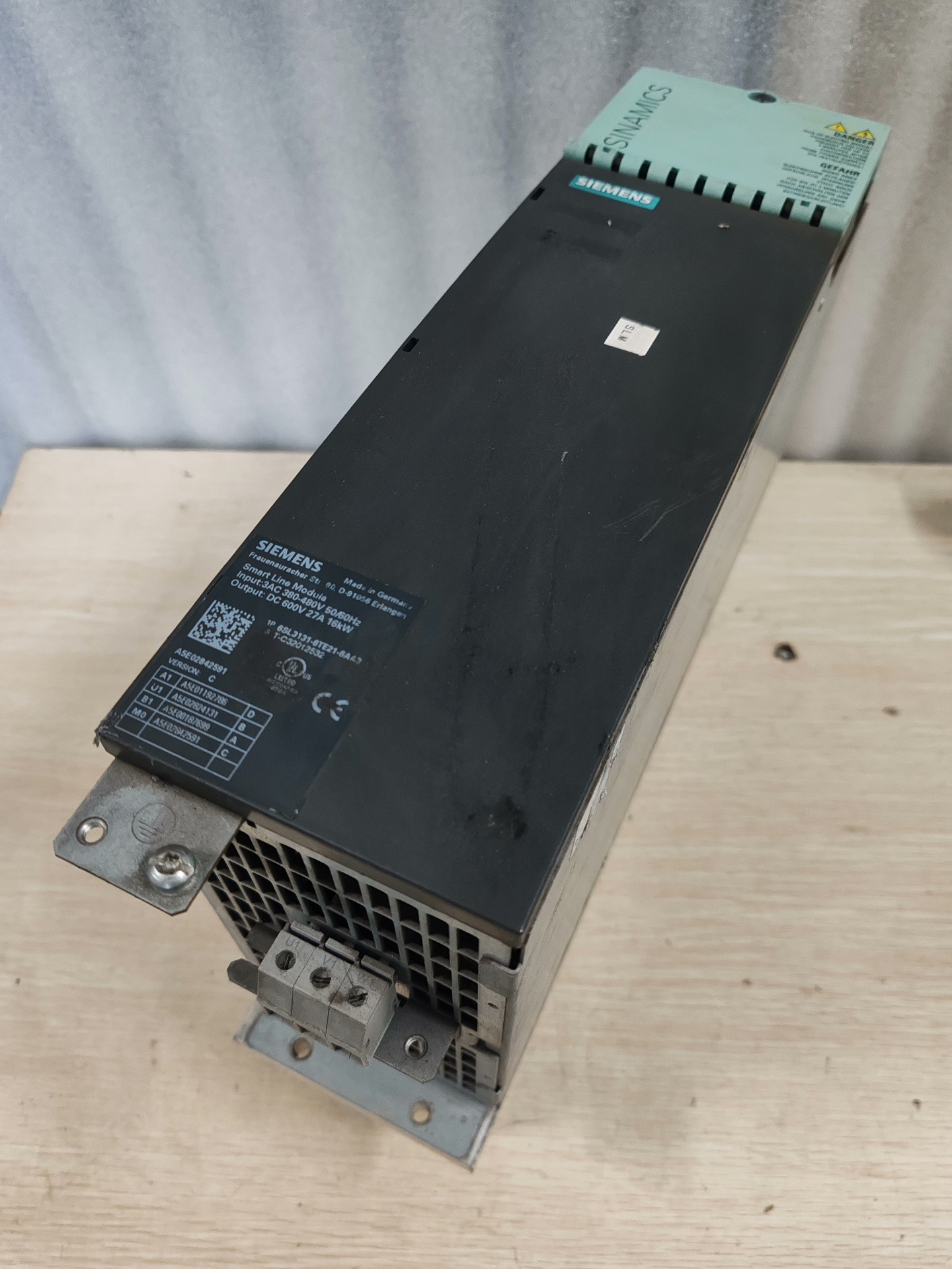 6SL3131-6TE21-6AA3西门子16KW伺服驱动器