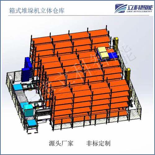 板材立体库堆垛机立体仓库出入库管理智能仓储自动化立体库设备