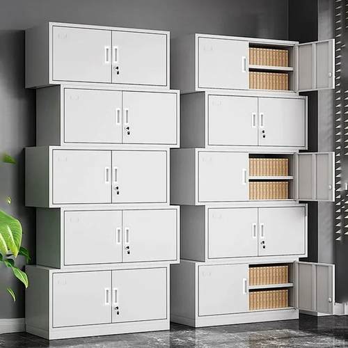 柜分体文五节文件柜铁皮档案带锁证柜财务办公室储物资料件柜XD11