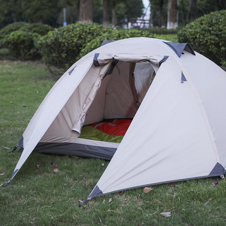 新款直销双人防雨罩帐篷户外防风加厚四季适用便携野营防蚊露营帐