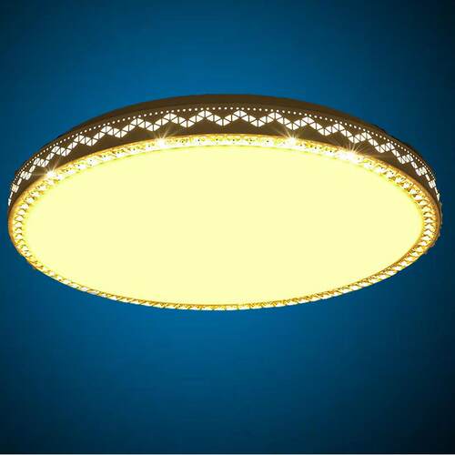 现代简约舞曲卧室灯铝材灯具圆形正长方形LED吸顶灯客厅灯饰