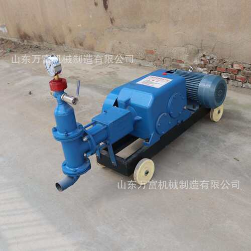 水泥注浆机防爆填充堵漏小型灌浆灰浆砂浆注浆泵双缸高压注浆机