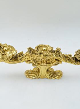 工艺品大号九龙缠绕吉祥如意摆件
