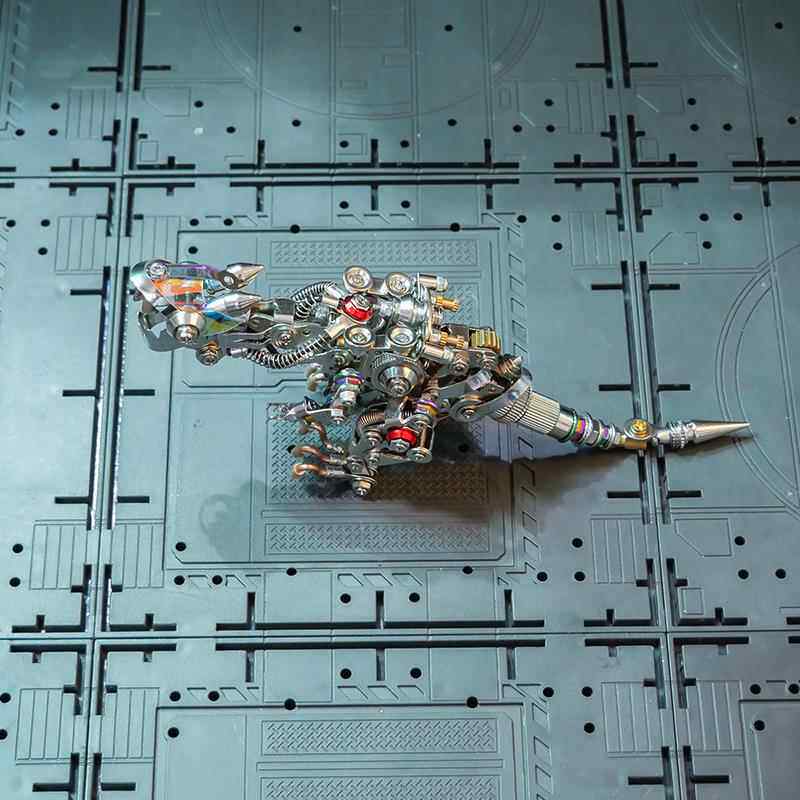 正品机械尼德霍格炫彩玩具手工金属拼龙装模型国潮党机甲生摆件日