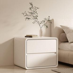 Bedside table bedroom cream gift box small size high-end storage simple modern narrow installation