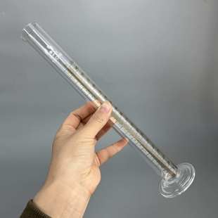 分度0.5 礦粉檢測量筒100毫升玻璃量筒量入式