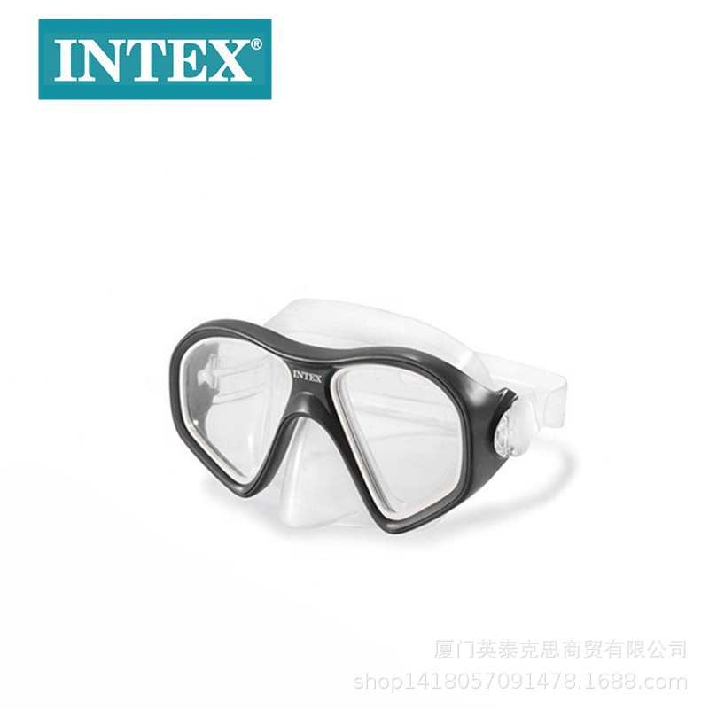 INTEX55977/灰色面具泳镜职业成人防护游泳潜水护目镜水上用品