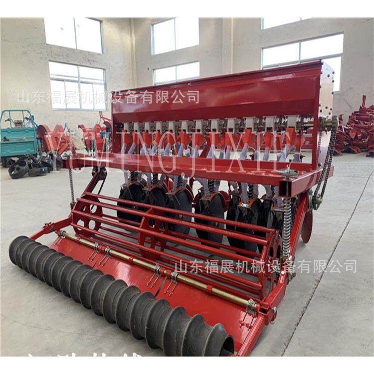9-24行新款多功能小麦旱稻播种机圆盘式苜蓿草播种机宽幅圆盘播种