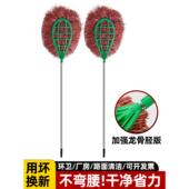 塑料丝大扫把竹扫帚头家用马路庭院子户外工厂车间专用环卫大扫把