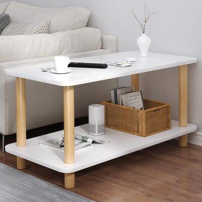 Small coffee table, square, bedside locker, simple household