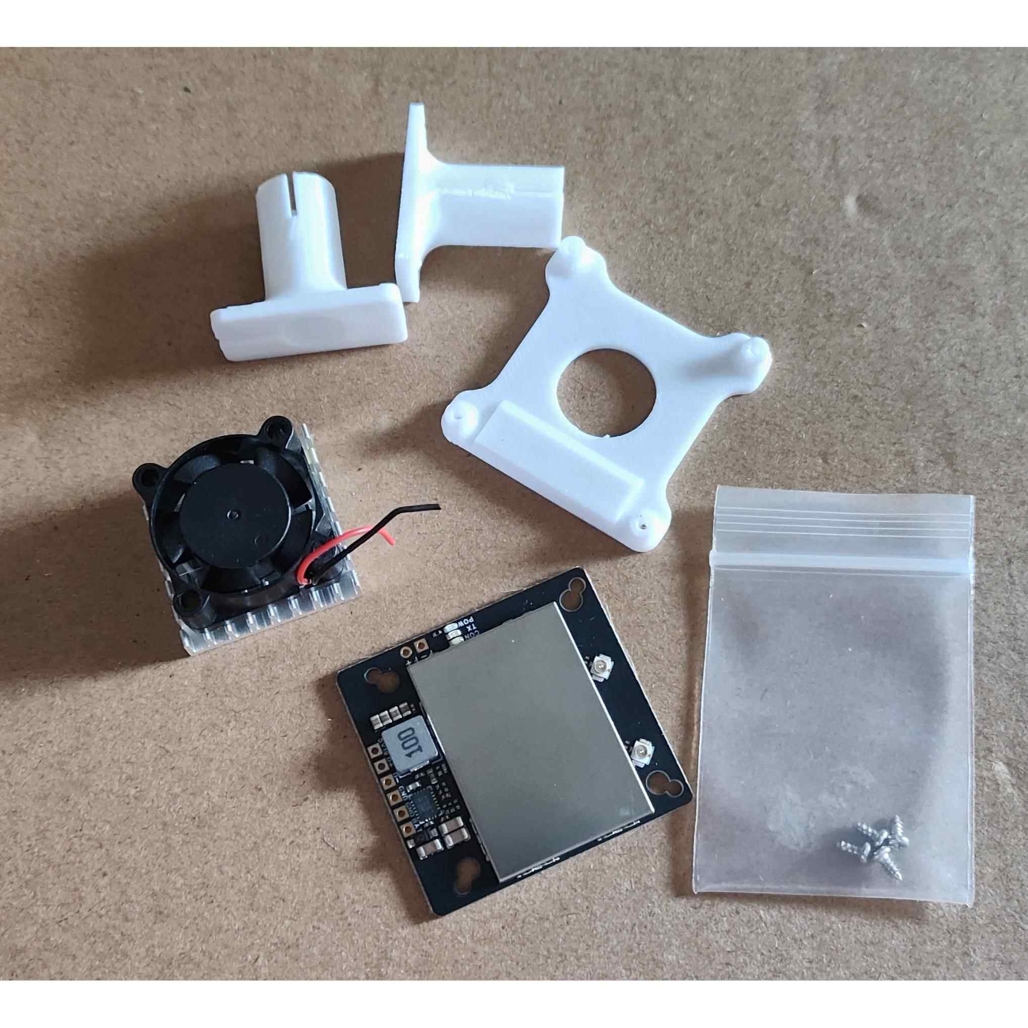 ac180网卡 2w 4w 10wRTL8812AU 2025.6 openipc openhd送散热风扇